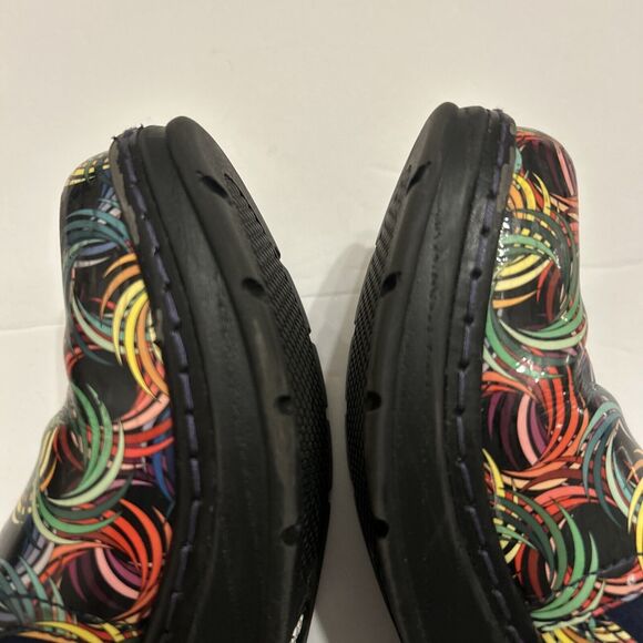 Klogs Maxum Black Multicolored Women’s Shoes Nursing Clogs‎ Size 8.5 M Support - Picture 8 of 11